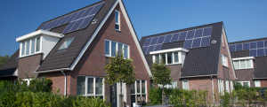 Zonnenpanelen puntdak