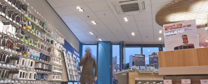 Ventilatietechniek in plafond